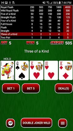 Atp Video Poker - Screenshot 2