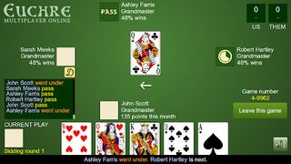 Euchre Multiplayer Online - Screenshot 3
