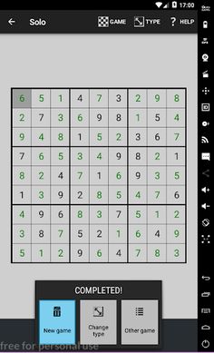 Sudoku Mobile Free - Screenshot 1