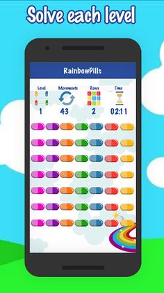 Rainbow Pills - Sort Color Jig - Screenshot 2