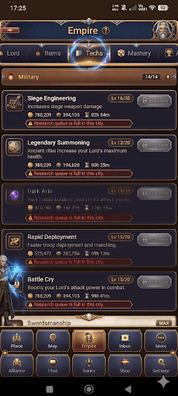 Siege Lords: MMO War Strategy - Screenshot 5