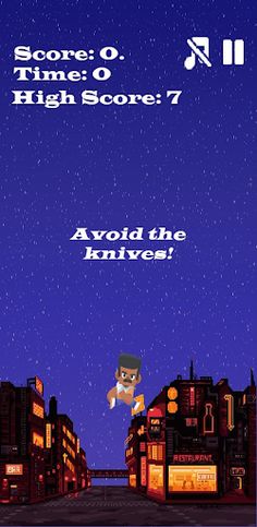 Desvie das Facas - Screenshot 2