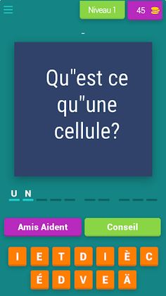 Quiz de Biologie - Screenshot 1