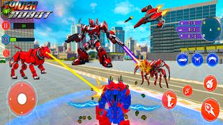 Spider Robot: Transform Car 3d - Screenshot 1