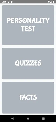 Personality Quizzes - Screenshot 2