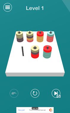 Sort it 3D : Hoop Stack Fun Pu - Screenshot 2