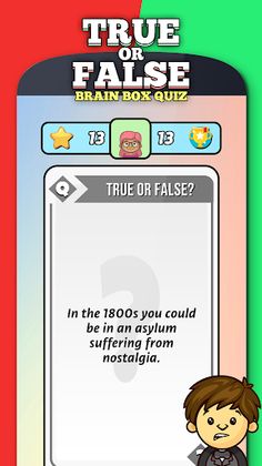 Brain Box Quiz: True Or False - Screenshot 3