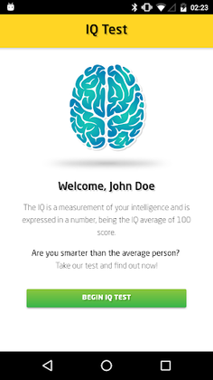 IQ Test, how smart are you? - Screenshot 2