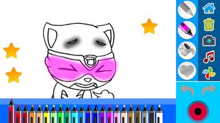 My Angela : Talking Coloring - Screenshot 3