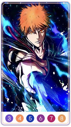 Bleach Paint by Number - Screenshot 4