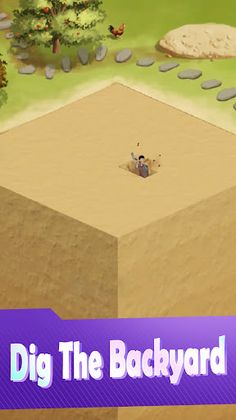 Mr. Dig Through the Backyard - Screenshot 1