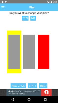 Monty Hall - Screenshot 2