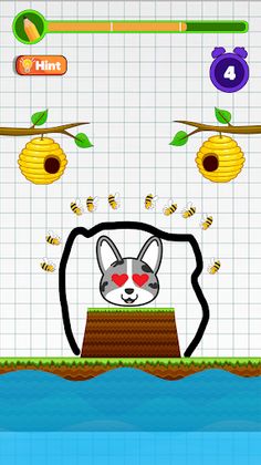 Save The Dog Game - Dog vs Bee - Screenshot 2
