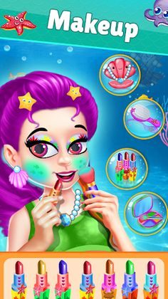 Mermaid Mom & Baby Care Game - Screenshot 3