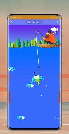 Tiny Fishing - Screenshot 2