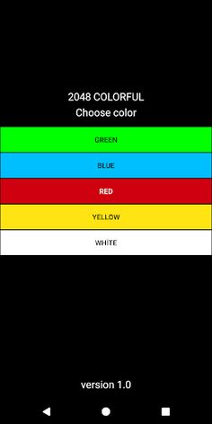 2048 COLORFUL - Screenshot 2