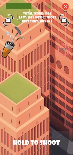 Rooftop Golf - Screenshot 1