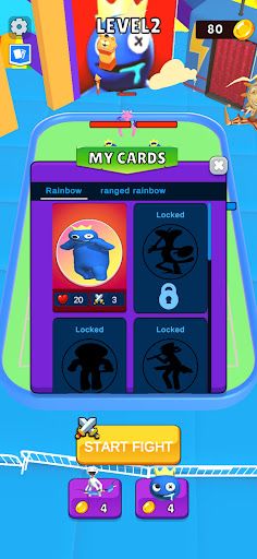 merge rainbow Monster friends - Screenshot 3