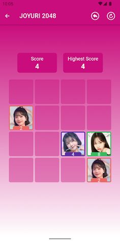 JOYURI 2048 Game - Screenshot 3