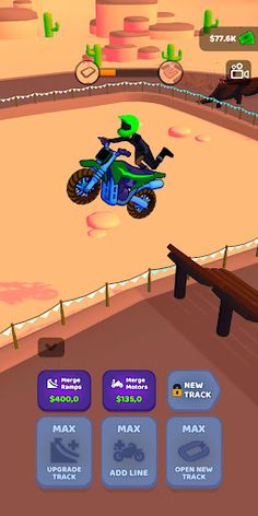 Motocross Idle - Screenshot 2