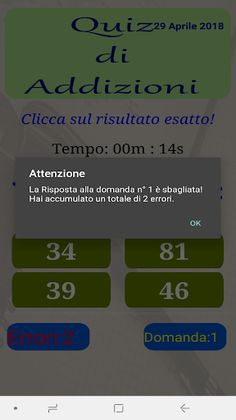 Test Di Matematica - per chi a - Screenshot 4