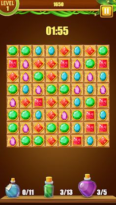 Wood Gems-Match 3 - Screenshot 4