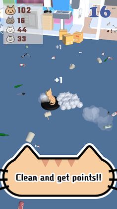 Cleaner Cat - Screenshot 2