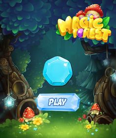 Magic Forest Match 3 - Fun - Screenshot 2