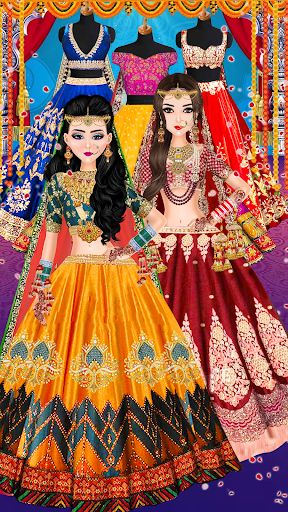 Indian Bridal Girl Dress up - Screenshot 2