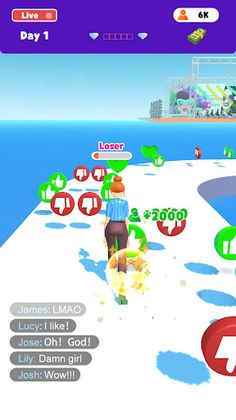 Influencer run! - Screenshot 1