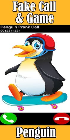 Fake Call Penguin Game - Screenshot 4