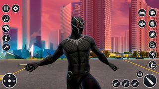 Black 3D Panther Fighting Game - Screenshot 2