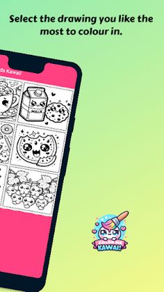 Color Me Kawaii: Color & Paint - Screenshot 3