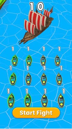 War Ship Merge Fight - Screenshot 1