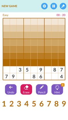 Sudoku Games : Easy, Normal, A - Screenshot 3