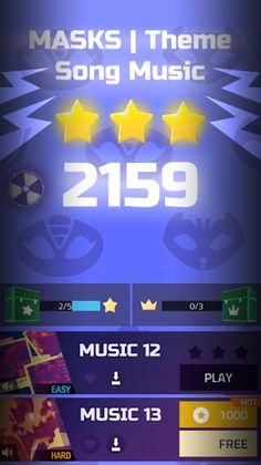 PJ Heroes Masks Piano Tiles - Screenshot 4