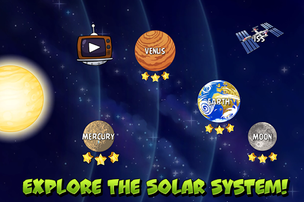 Angry Birds Space HD - Screenshot 1