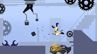 Stick Dismounting: Real Physic - Screenshot 3