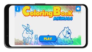 Coloring Book Animals Game - Screenshot 2