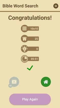 Bible Word Search with Bible D - Screenshot 3