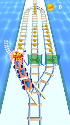 Handcar Rush - Screenshot 1