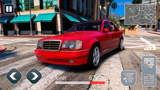 E500 Mercedes-Benz: Car Game - Screenshot 3
