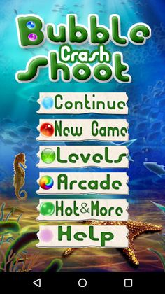 Bubble Crash shoot - Screenshot 1