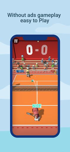 Power Out Tennis - Screenshot 3