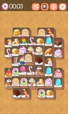 Mahjong Cookie & Candy Towers - Screenshot 2