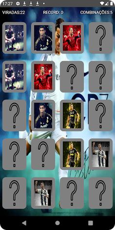 CR7 Matching Game - Screenshot 3