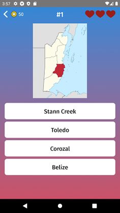 Belize: Provinces & Districts  - Screenshot 2