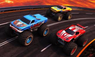 Monster Truck Racing - Screenshot 2