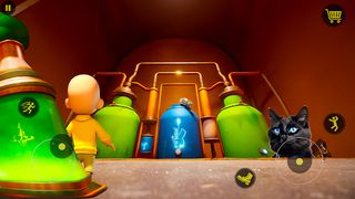 Baby Black and Yellow Cat 3D - Screenshot 2