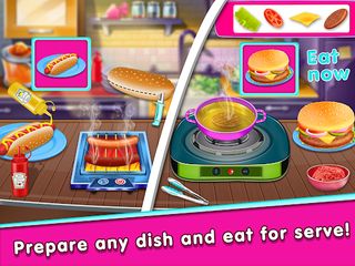 Fast Food Cooking Games - Screenshot 1